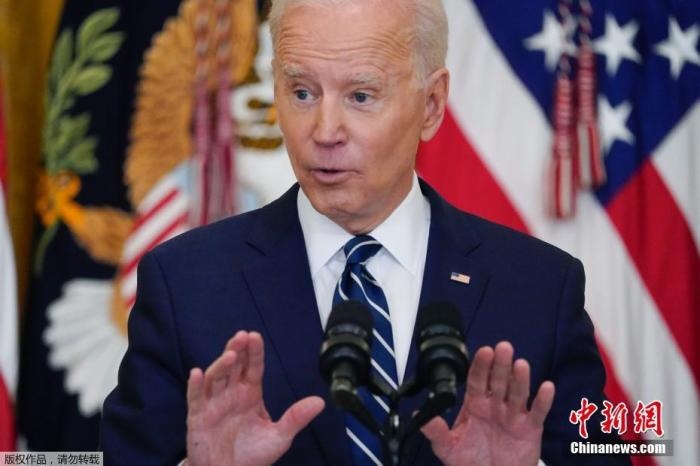 資料圖：美國總統(tǒng)拜登。