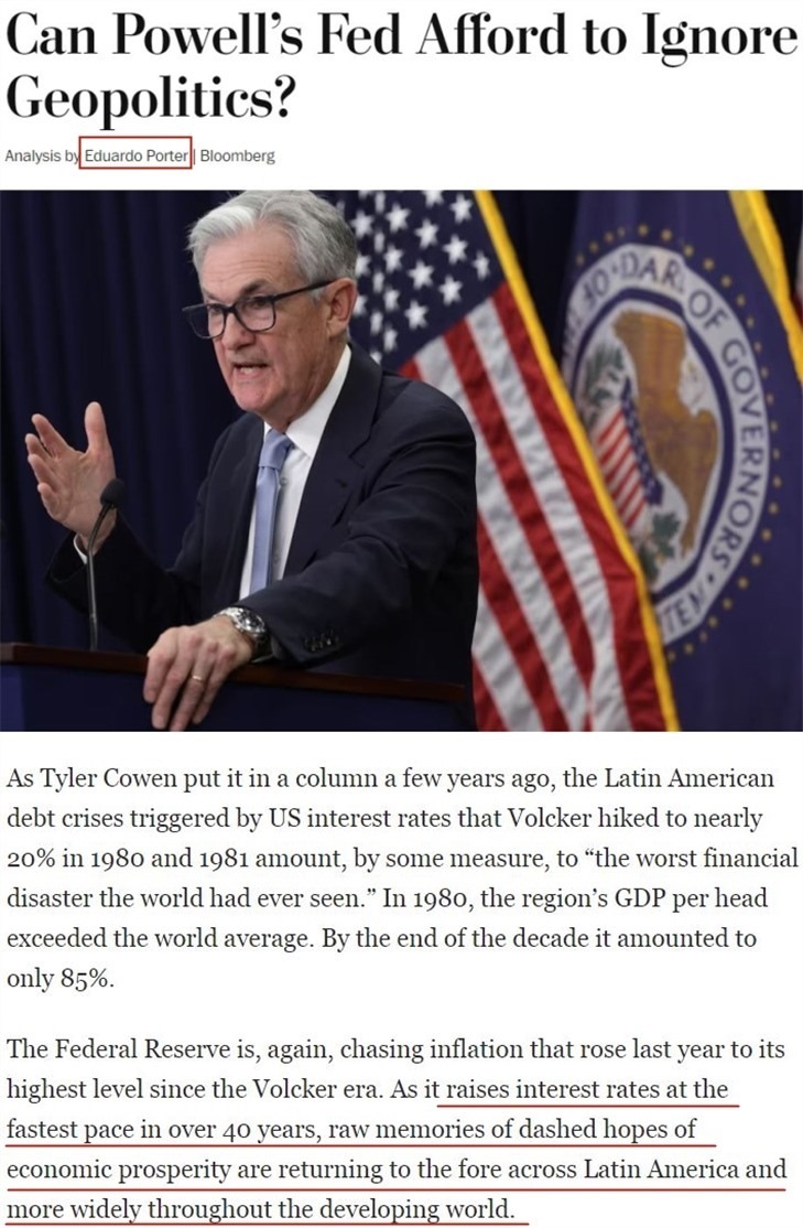 十次加息，美國如何傷害了世界