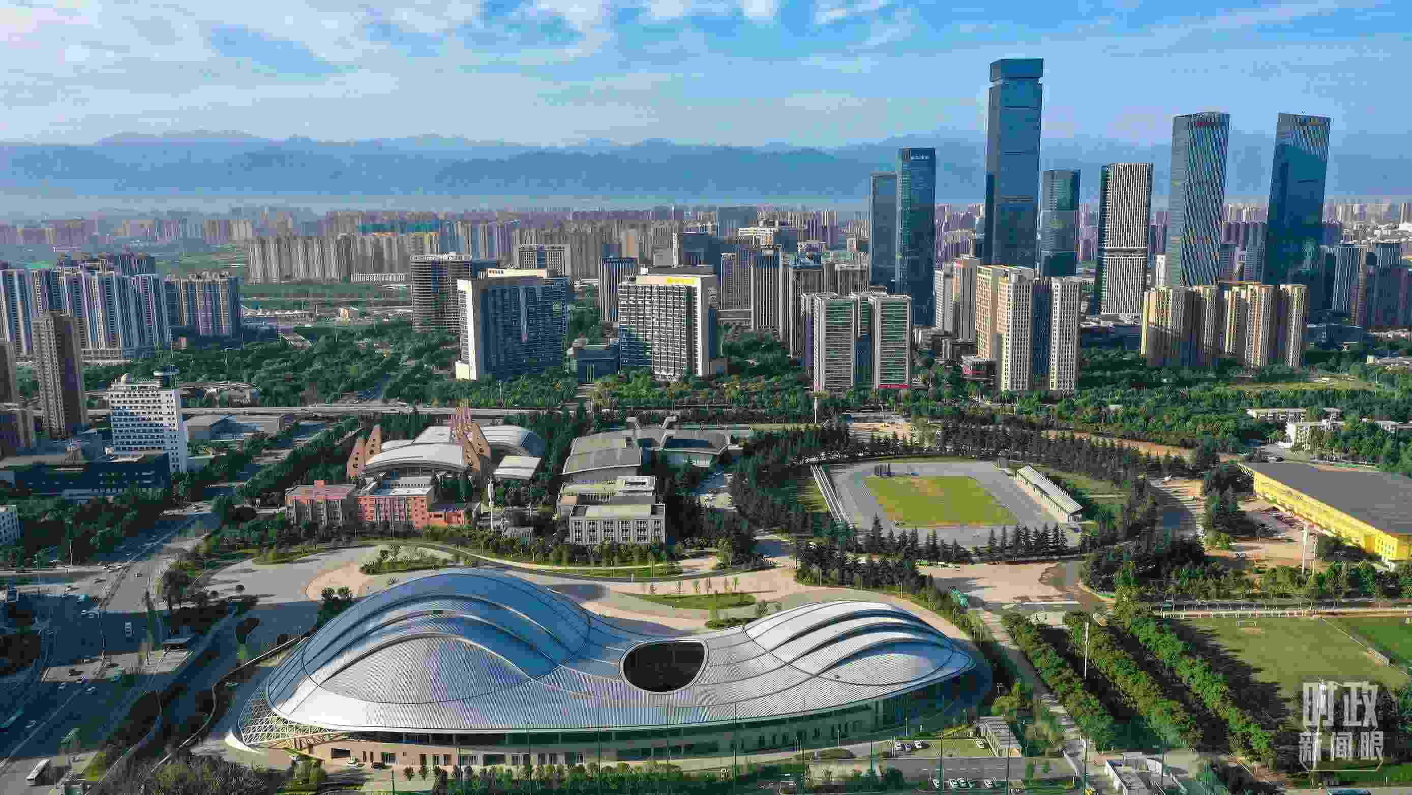 △西安高新區(qū)。（圖／視覺(jué)中國(guó)）