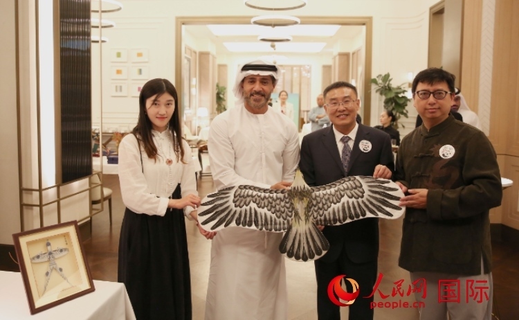 非遺展示。人民網(wǎng) 塔里克·易卜拉欣攝