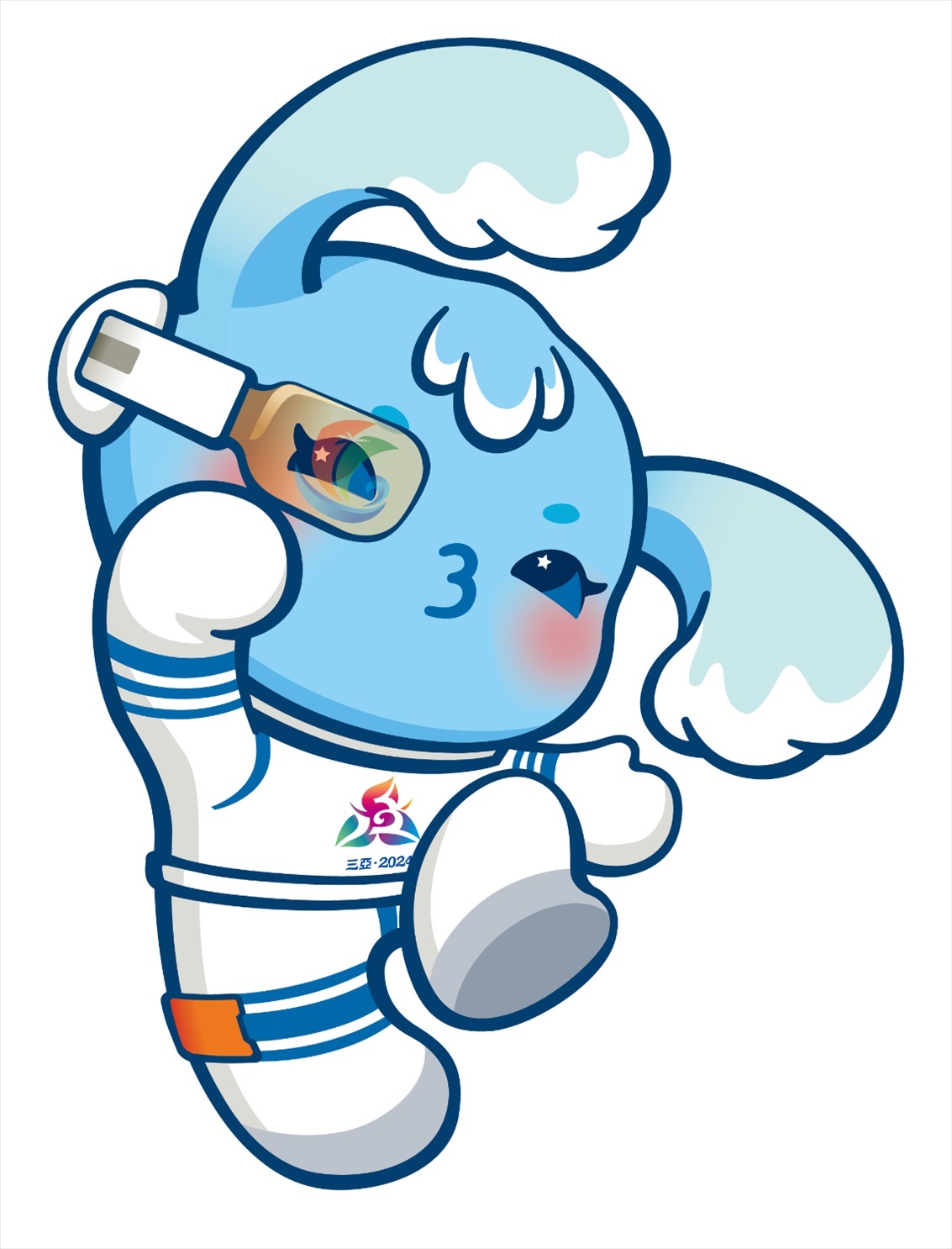 第十二屆全國少數(shù)民族傳統(tǒng)體育運(yùn)動(dòng)會(huì)吉祥物“吉貝”。第十二屆全國少數(shù)民族傳統(tǒng)體育運(yùn)動(dòng)會(huì)組委會(huì)供圖