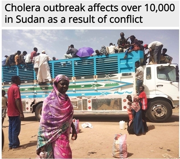 糧食危機(jī)、營養(yǎng)不良、霍亂 蘇丹人道主義危機(jī)嚴(yán)重