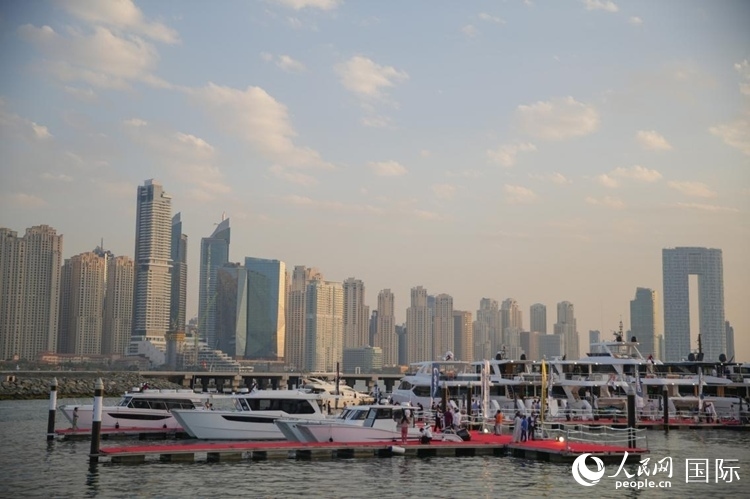 游艇展場景。人民網 塔里克·易卜拉欣攝