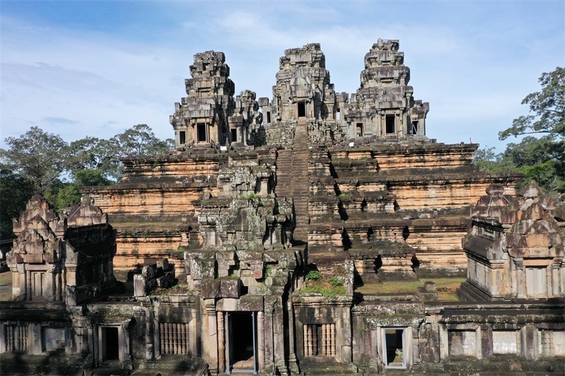 吳哥古跡內(nèi)的茶膠寺。中國文化遺產(chǎn)研究院 袁濛茜供圖