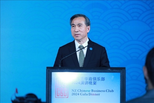 中國貿促會任鴻斌會長。主辦方供圖