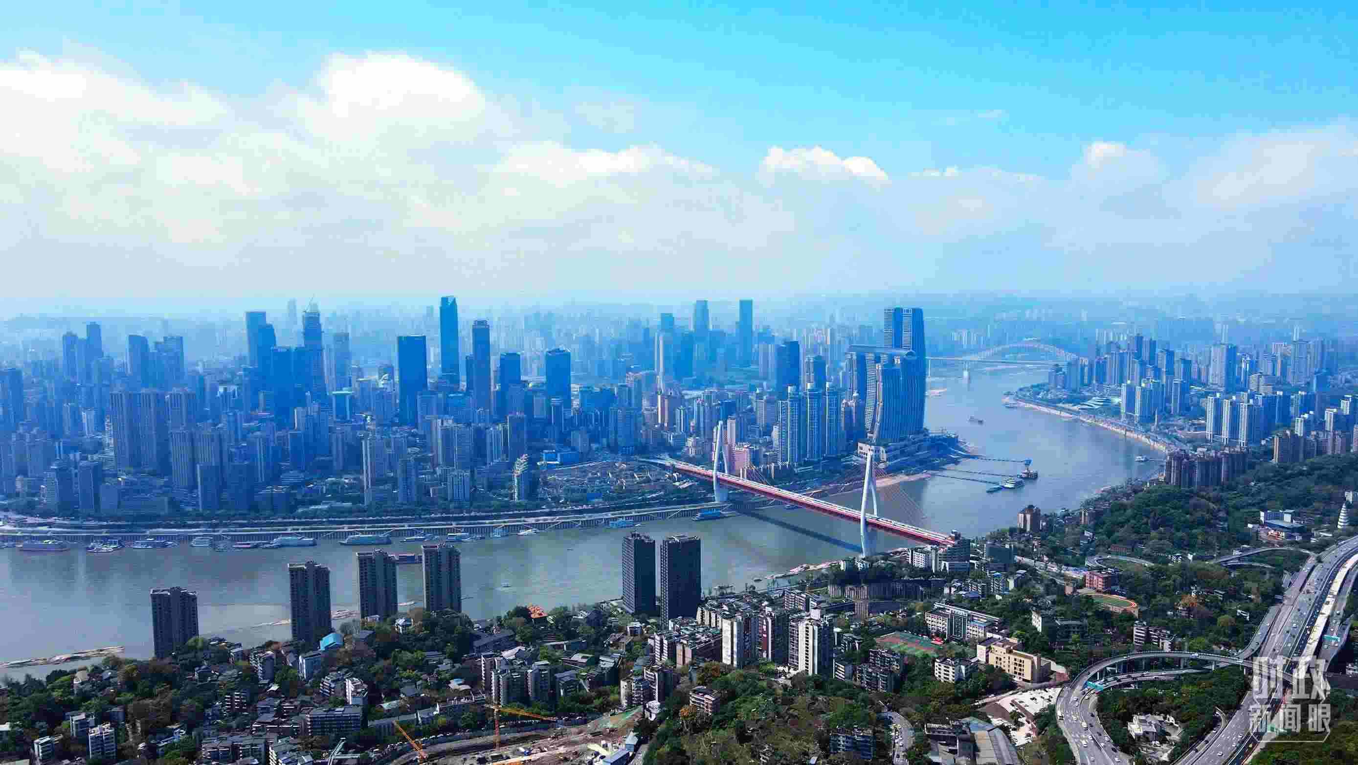 △重慶。（總臺記者謝鵬拍攝）