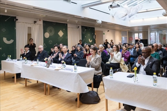 活動現(xiàn)場。中國駐瑞典大使館供圖