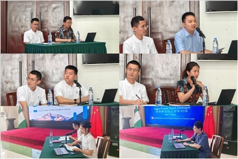 青年外交官們介紹了中國有關(guān)外交政策、對非對尼政策、等情況，并就學(xué)生們關(guān)心的問題解答。駐拉各斯總領(lǐng)館供圖