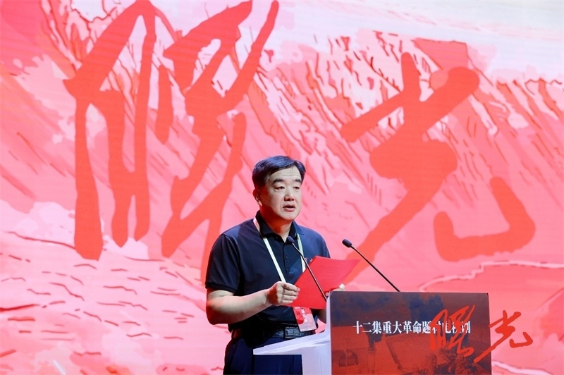 陜西省榆林市米脂縣委副書記、縣長楊樹森致辭