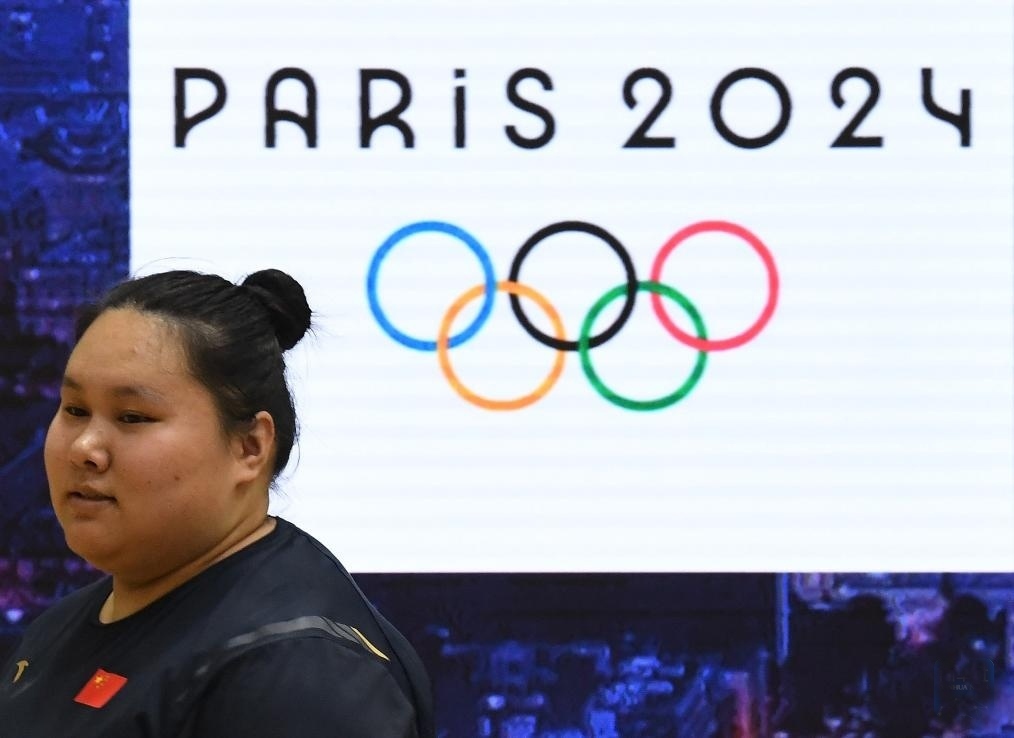 5月10日，國家隊(duì)選手李雯雯在訓(xùn)練中。新華社記者 侯昭康 攝