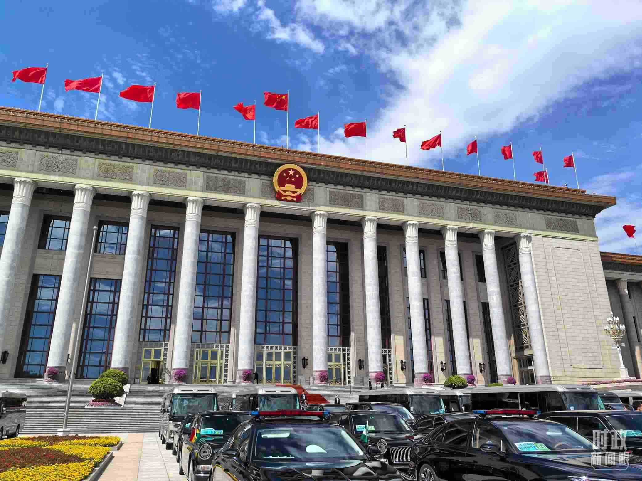  △9月5日上午，中非合作論壇北京峰會(huì)開幕式在北京人民大會(huì)堂舉行。（總臺(tái)央視記者劉瑞琳拍攝）