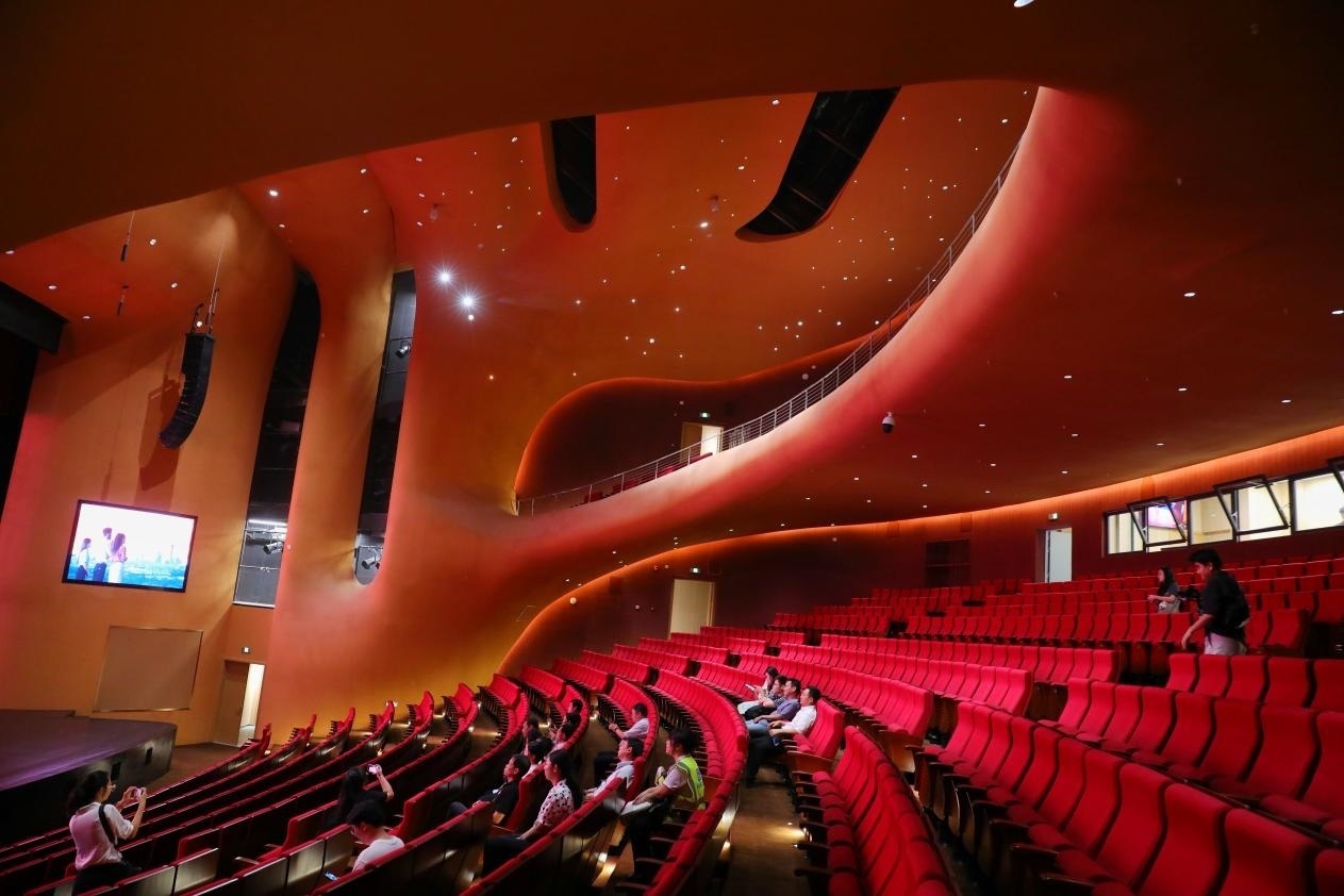 劇場(chǎng)內(nèi)部空間?！吨袊?guó)經(jīng)濟(jì)周刊》記者 肖翊攝