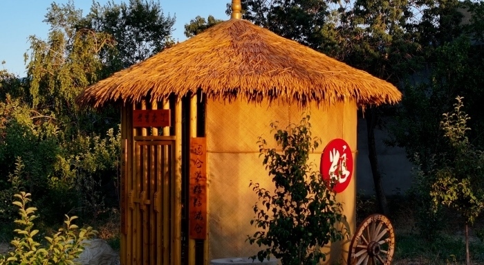 老奇臺(tái)人民法庭“土圓倉”調(diào)解室。老奇臺(tái)人民法庭供圖