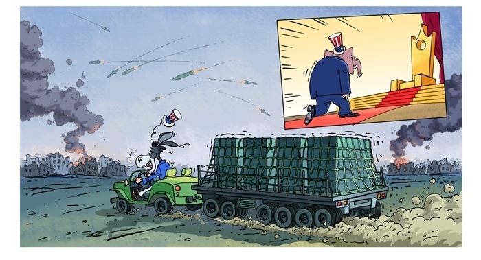 漫畫作者：馬宏亮（人民網版權圖片，未經授權請勿轉載。）