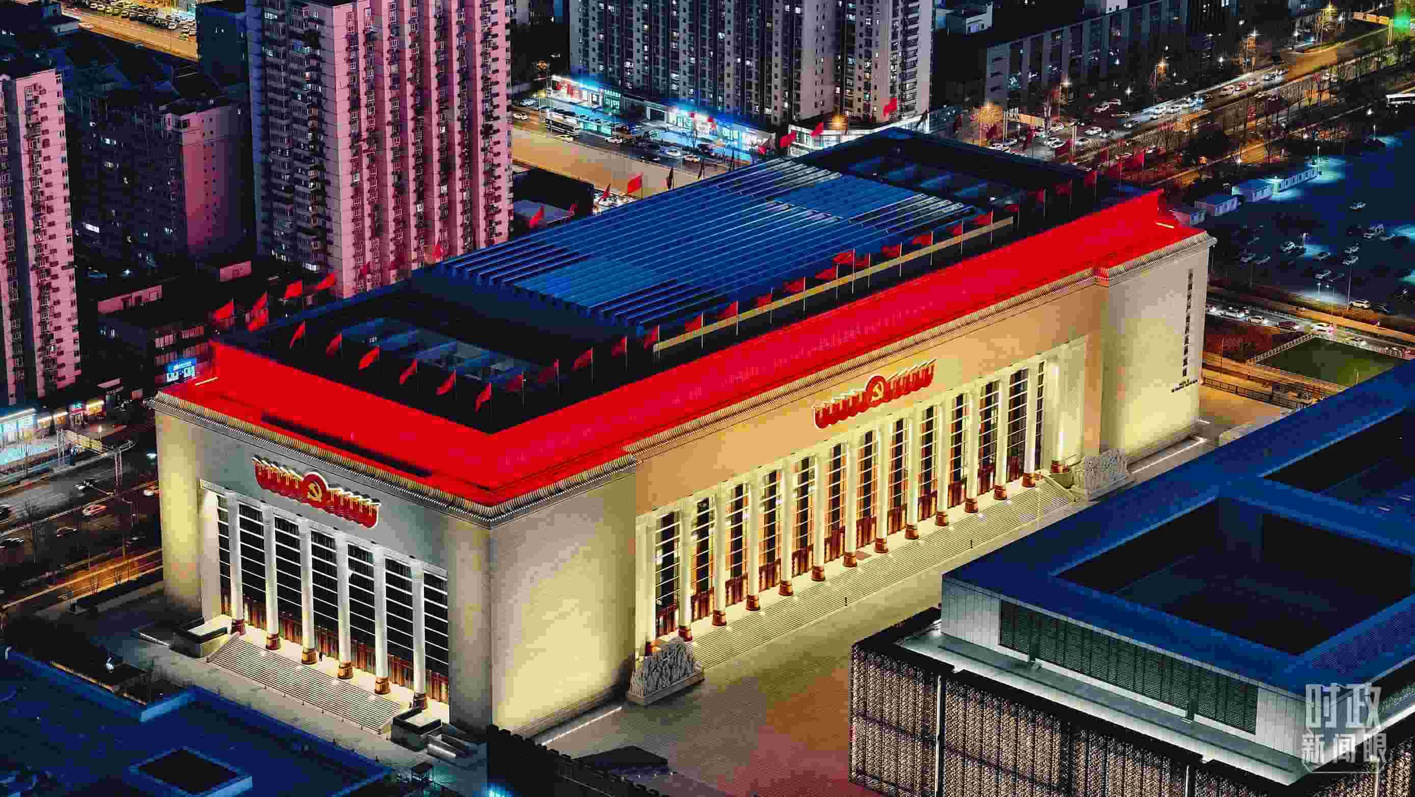 △中國共產(chǎn)黨歷史展覽館。（總臺央視記者張宇拍攝）