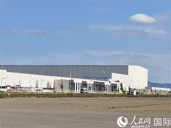 科技城內(nèi)已經(jīng)建成的工廠。人民網(wǎng)記者 黃培昭攝