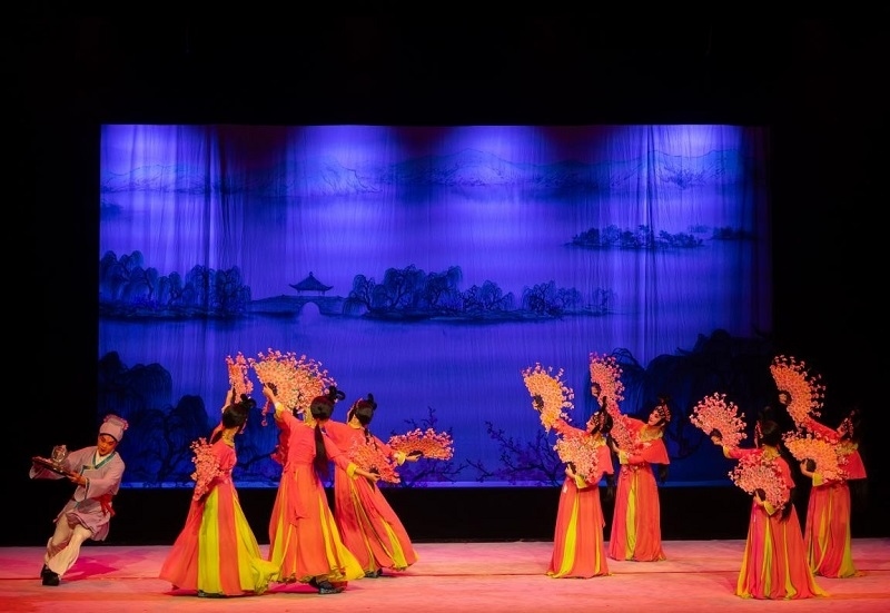 演出現(xiàn)場。中國駐匈牙利大使館供圖