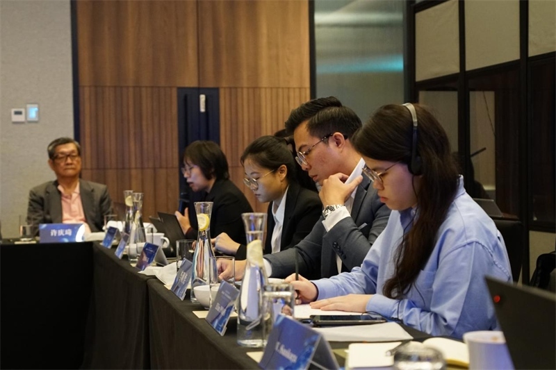 分享會現(xiàn)場，中馬兩國記者認真記錄。林俊揚攝